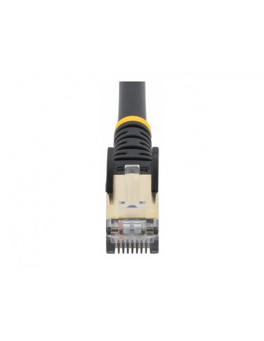 Cable de red startech latiguillo rj45 stp cat6a 2m negro