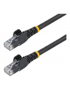 Cable de red startech latiguillo rj45 lszh utp cat6 2m negro