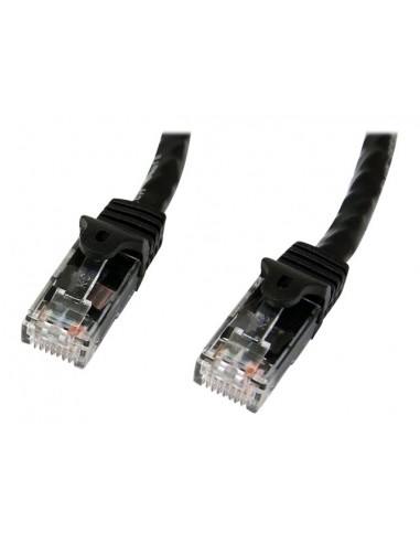 Cable de red startech latiguillo rj45 utp cat6 3m negro