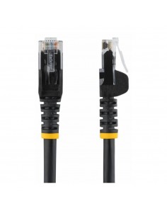 Cable de red startech latiguillo rj45 utp cat6 5m negro