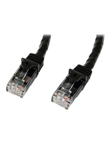 Cable de red startech latiguillo rj45 utp cat6 5m negro
