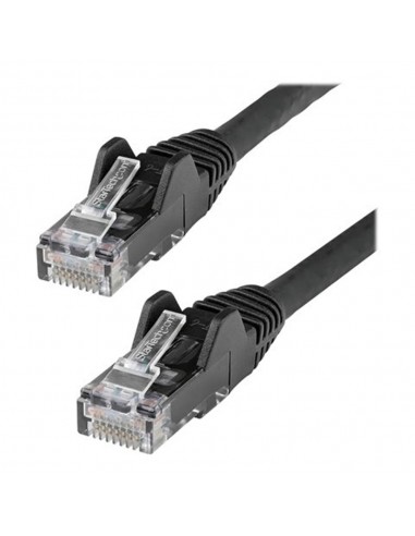 Cable de red startech latiguillo rj45 lszh utp cat6 5m negro