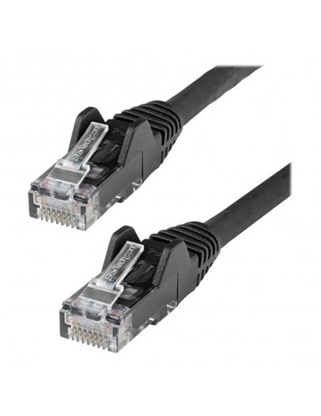 Cable de red startech latiguillo rj45 lszh utp cat6 5m negro