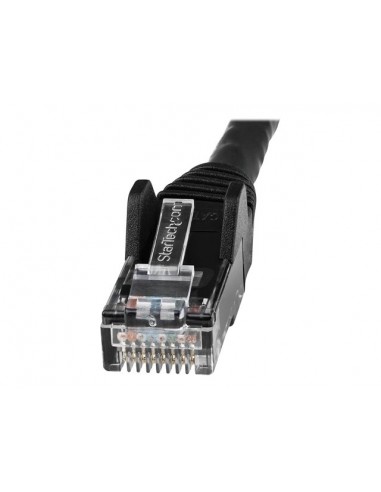 Cable de red startech latiguillo rj45 lszh utp cat6 5m negro