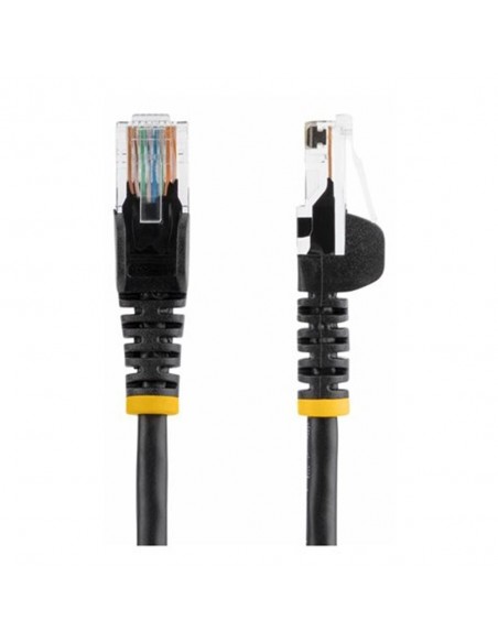 Cable de red startech latiguillo rj45 utp cat5e 3m negro