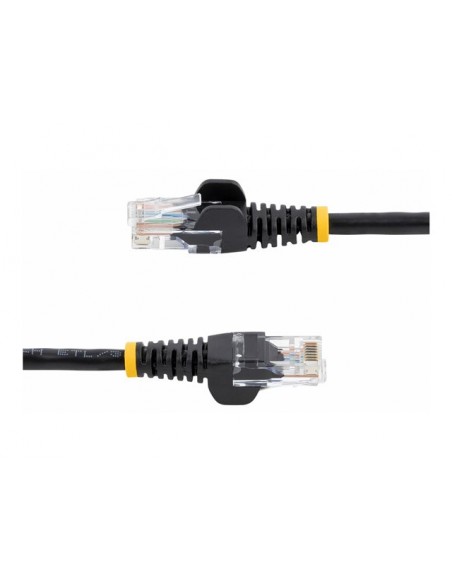 Cable de red startech latiguillo rj45 utp cat5e 5m negro