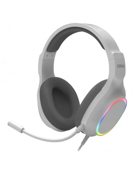 Kit gaming krom kenta pc 4 en 1 rgb blanco Kit gaming krom kenta pc 4 en 1 rgb blanco