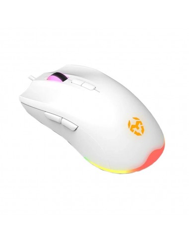 Kit gaming krom kenta pc 4 en 1 rgb blanco