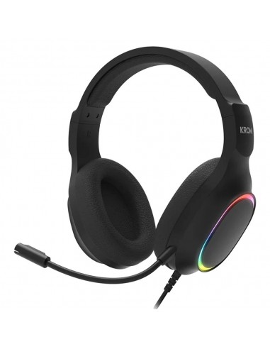 Kit gaming krom kenta pc 4 en 1 rgb negro