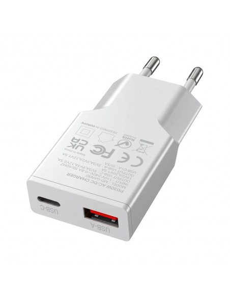 Cargador de pared mars gaming md - gan30w 30w 1x usb tipo c 1 x usb tipo a blanco Cargador de pared mars gaming md - gan30w 30w 1x usb tipo c 1 x usb tipo a blanco