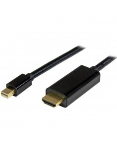 Cable mini dp a hdmi startech 2m - macho - macho - negro