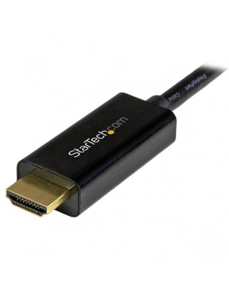 Cable mini dp a hdmi startech 2m - macho - macho - negro Cable mini dp a hdmi startech 2m - macho - macho - negro