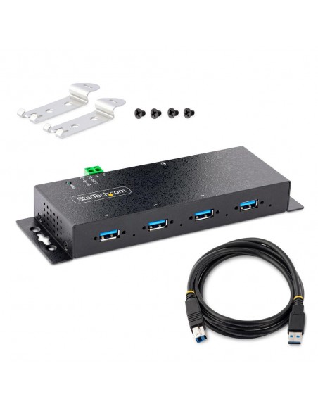 Hub industrial startech 4 en 1 Hub industrial startech 4 en 1