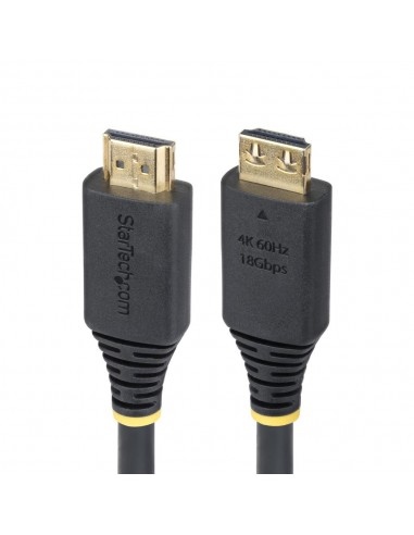 Cable hdmi 4k con agarre startech 0.50m - macho - macho