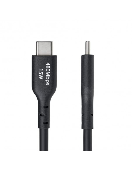 Cable usb tipo a a usb tipo c startech 3m - macho - macho - negro