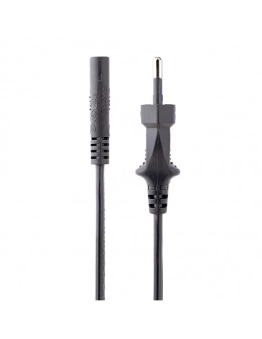 Cable cee7 - 16 a c7 startech 2m - macho - macho - negro