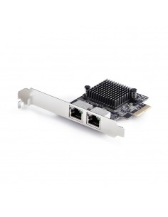Tarjeta de red startech pr25gr - network - card 2x rj45 pci express