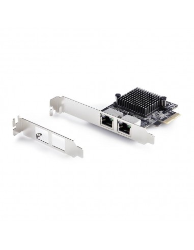 Tarjeta de red startech pr25gr - network - card 2x rj45 pci express