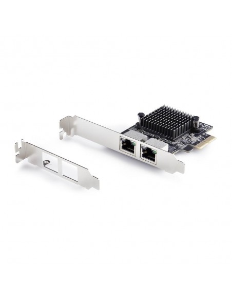 Tarjeta de red startech pr25gr - network - card 2x rj45 pci express Tarjeta de red startech pr25gr - network - card 2x rj45 pci express