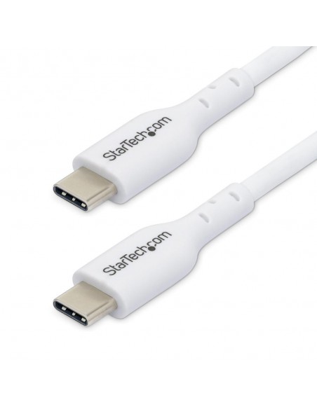 Cable usb tipo c startech 3m - macho - macho - blanco