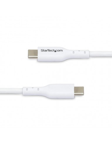 Cable usb tipo c startech 3m - macho - macho - blanco