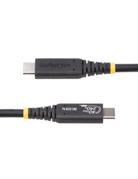 Cable usb tipo c startech 1m - macho - macho - negro Cable usb tipo c startech 1m - macho - macho - negro