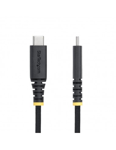 Cable usb tipo c a usb tipo c con fijacion por tornillo startech 2m - macho - macho - negro