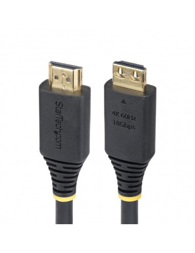 Cable hdmi con agarre startech 2.4m - macho - macho - negro
