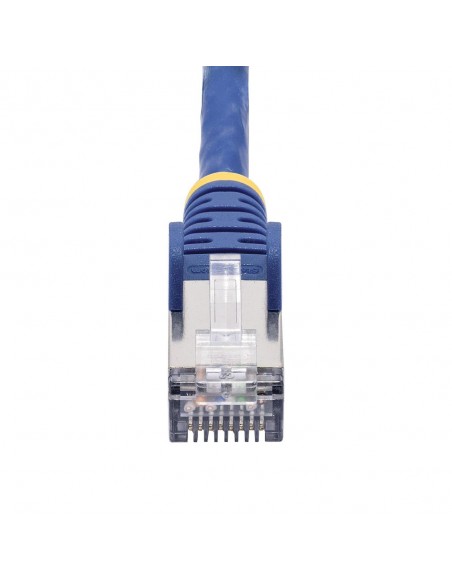 Cable de red startech latiguillo rj45 lszh s - ftp cat8 2m azul
