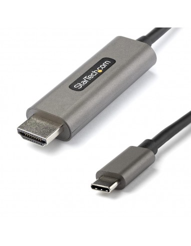 Cable usb tipo c a hdmi 4k startech 5m - macho - macho
