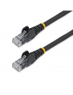 Cable de red startech latiguillo rj45 lszh utp cat6 3m negro