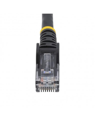 Cable de red startech latiguillo rj45 lszh utp cat6 0.50m negro