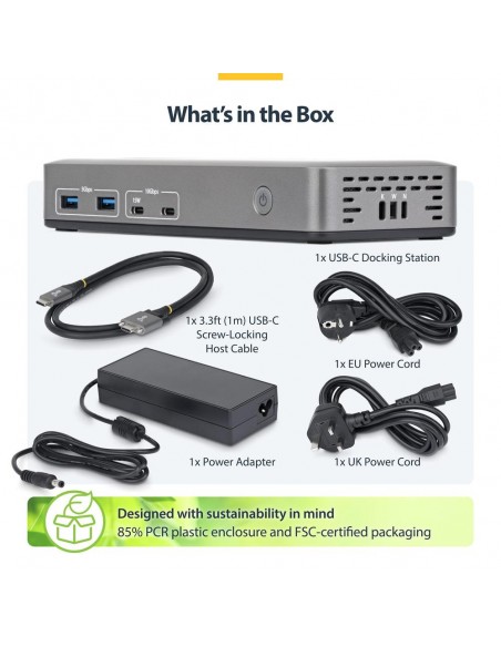 Docking station startech 10 en 1