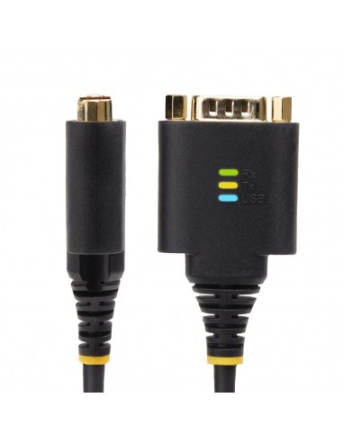 Cable usb tipo a a 2x rs232 db9 startech 0.60m - macho - macho