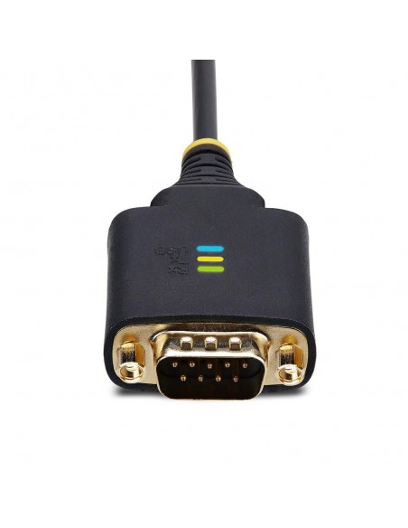 Cable usb tipo a a 2x rs232 db9 startech 0.60m - macho - macho Cable usb tipo a a 2x rs232 db9 startech 0.60m - macho - macho