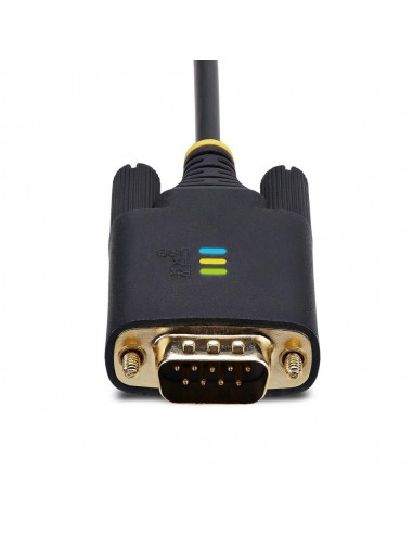 Cable usb tipo a a 2x rs232 db9 startech 4m - macho - macho