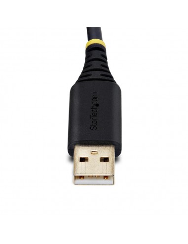 Cable usb tipo a a rs232 db9 startech 1m - macho - hembra - negro