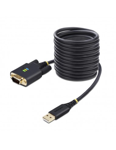 Cable usb a rs232 db9 startech 3m - macho - macho - negro