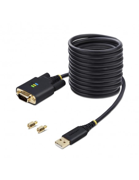 Cable usb a rs232 db9 startech 3m - macho - macho - negro Cable usb a rs232 db9 startech 3m - macho - macho - negro
