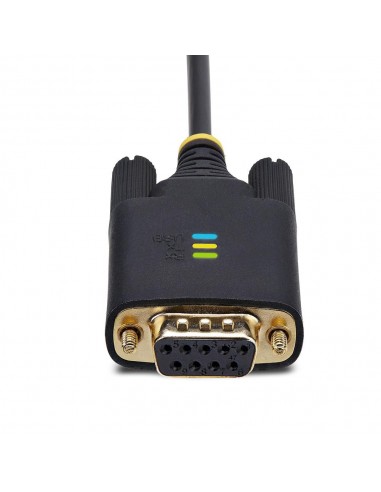 Cable usb tipo a a rs232 db9 startech 2m - macho - hembra - negro