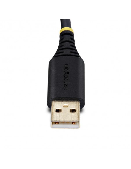 Cable usb tipo a a rs232 db9 startech 2m - macho - hembra - negro Cable usb tipo a a rs232 db9 startech 2m - macho - hembra - negro