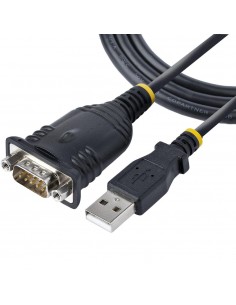 Cable usb tipo a a rs232 db9 startech 1m - macho - macho