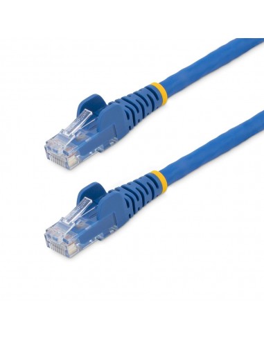 Cable de red startech latiguillo rj45 lszh u - utp cat6 3m azul