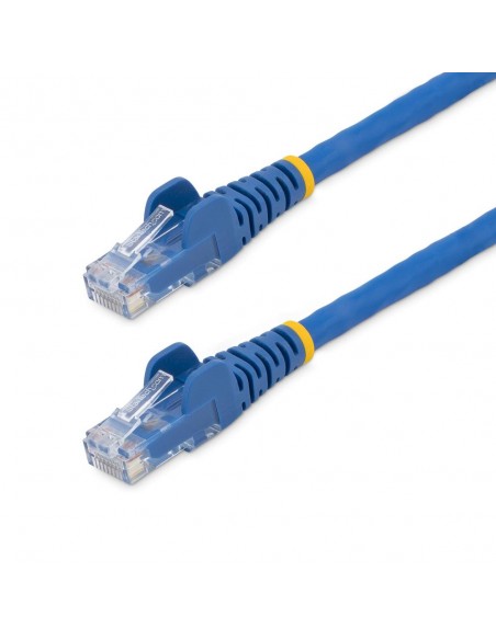 Cable de red startech latiguillo rj45 lszh u - utp cat6 3m azul