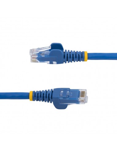 Cable de red startech latiguillo rj45 lszh u - utp cat6 3m azul