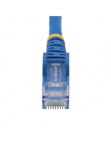 Cable de red startech latiguillo rj45 lszh u - utp cat6 3m azul