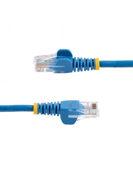 Cable de red startech latiguillo rj45 utp cat5e 1m azul