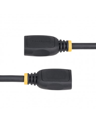 Cable hdmi 4k startech 0.5m - macho - hembra - negro