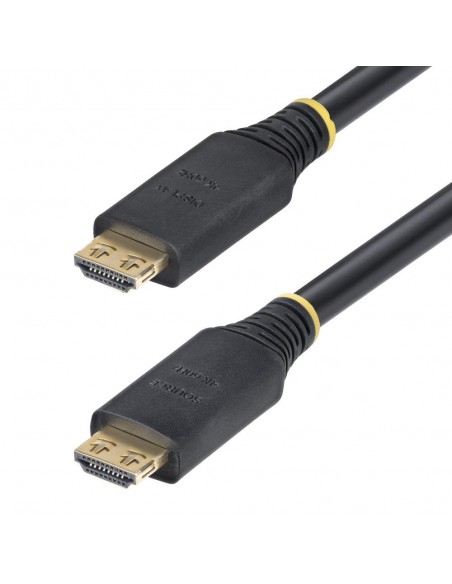 Cable hdmi 4k con agarre startech 10m - macho - macho - negro