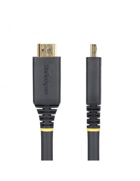 Cable hdmi 4k con agarre startech 10m - macho - macho - negro